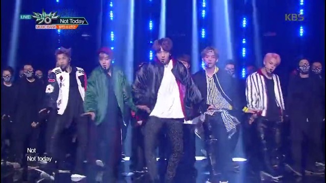 Music Bank | BTS – Not Today (20170224)