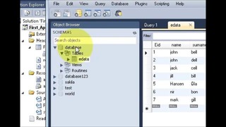 Visual C++ Tutorial 4 – Windows Forms Application- Create Login Form with MySql Part