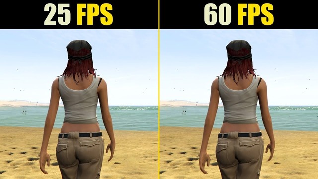25 FPS vs. 60 FPS Gaming