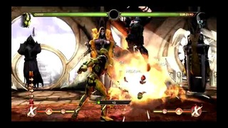 Mortal Kombat 9 – Комбо за Сайракса 46% в собственном исполнении