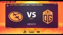 MDL Disneyland ® Paris Major – Evil Geniuses vs OG (Groupstage, Game 1)