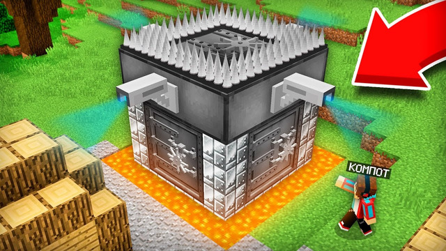 ЗАЧЕМ Я ТАК СИЛЬНО ЗАЩИТИЛ СКЛАД В МАЙНКРАФТ | Компот Minecraft