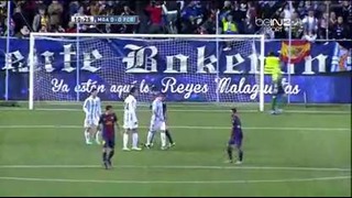 Mᴀʟᴀɢᴀ 1-3 FC Bᴀʀᴄᴇʟᴏɴᴀ 13/01/2013 La Liga