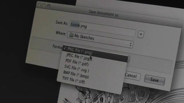 Цифровая ручка от Wacom в действии