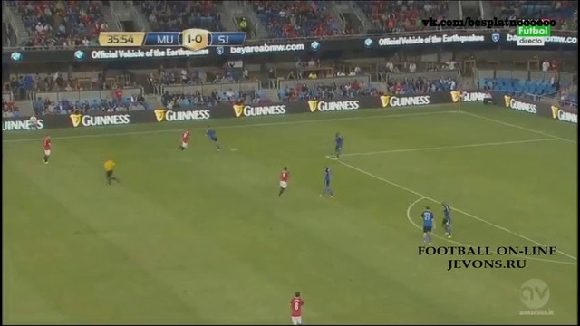 Манчестер Юнайтед – Сан-Хосе Эрткуэйкс 3-1 (22 июля 2015 г, Международный Кубок Чемп