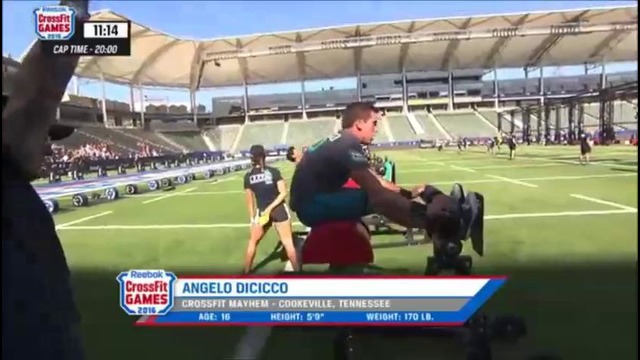 The CrossFit Games – California Club Teens & Masters 50-60+ (Часть 1-3)