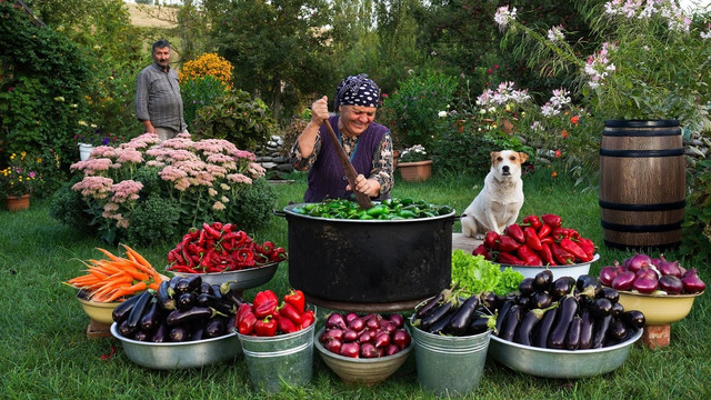 Georgian Eggplants: Preparing for Winter with a Tasty Appetizer