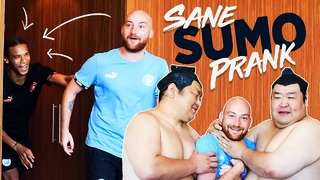 Sane Sumo Wrestler Prank! | Man City Asia Tour 2019