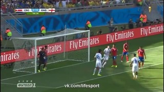 Коста-Рика 0:0 Англия | Обзор Матча 24.06.2014