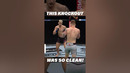 This Knockout Was SO CLEAN!! #ufc #mma #shorts