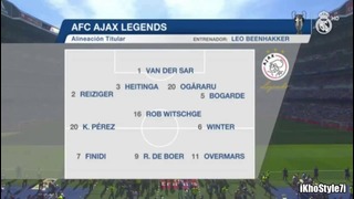 Legends Match Real Madrid vs Ajax 3-1 (05 06 2016) Corazón Classic Match