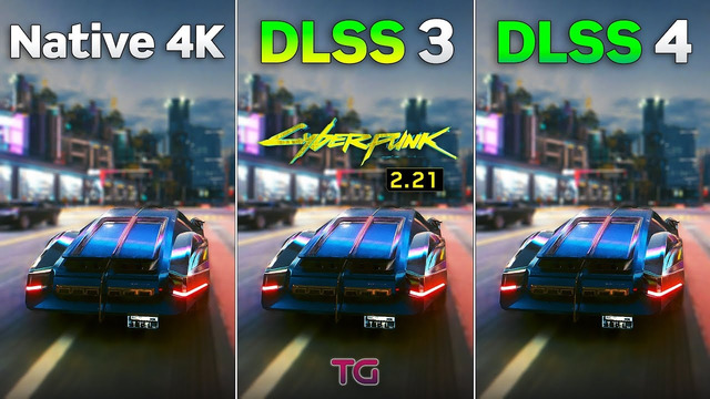 Cyberpunk 2077 DLSS 4 Update on RTX 4090