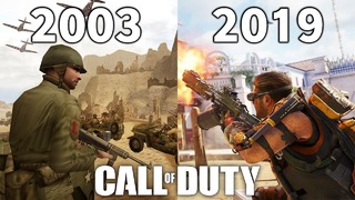 Эволюция развития игр Call of Duty 2003 – 2019