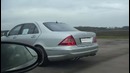 Uncut Mercedes S65 AMG W220 vs Porsche 911 Turbo Tiptronic 997 50-290 km h