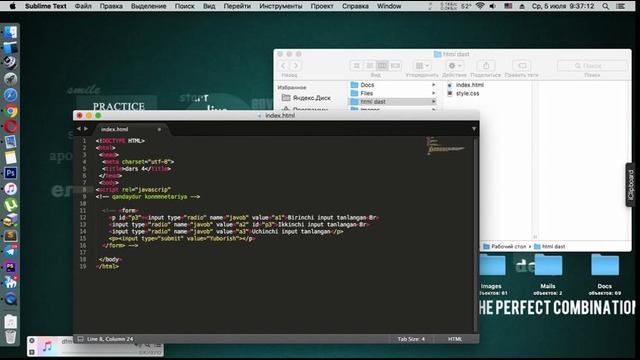 HTML dars #4