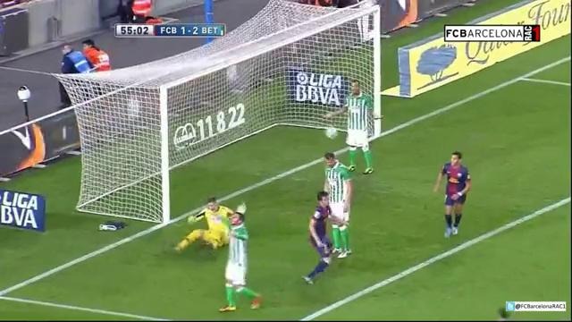 FC Bᴀʀᴄᴇʟᴏɴᴀ 4-2 Bᴇᴛɪs La Liga 5/05/2013