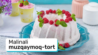 Malinali muzqaymoq-tort
