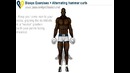 Alternating hammer curls (standing with dumbbells)