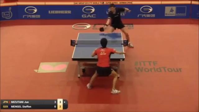 German Open 2015 Highlights- MIZUTANI Jun vs MENGEL Steffen (1-32)