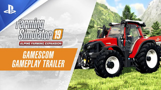 Farming Simulator 19 | Alpine Farming Expansion – Gamescom Gameplay Trailer | PS4