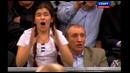 Девочка на волейбольном матче