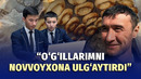 Ikki farzandi prezident maktabida o‘qiyotgan novvoy