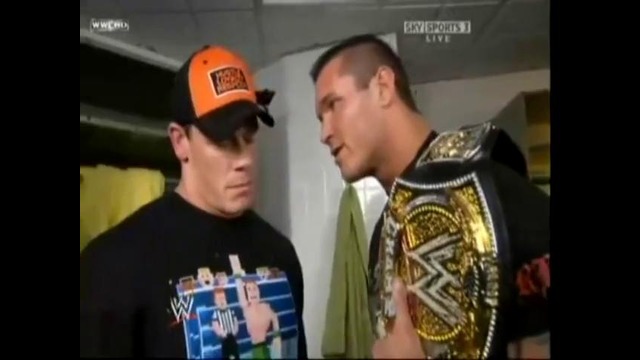Randy Orton and John Cena vs Raw Roster