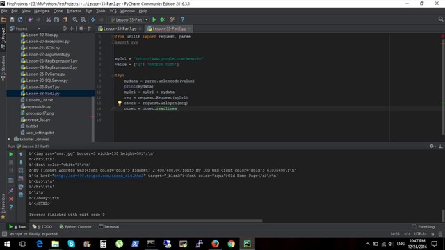 33.Python для Начинающих – Работа с Интернетом- GET, POST, Download