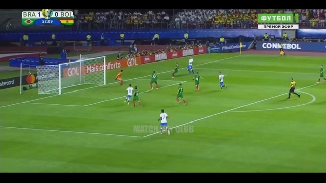 (HD) Бразилия – Боливия | Кубок Америки | Групповой этап