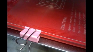 Работа моего 3D принтера