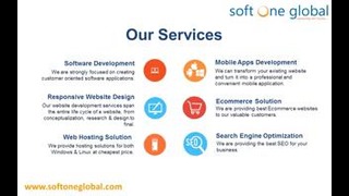 Soft One Global IT Outsourcing Company in India