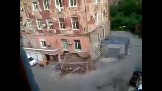 Как падают обычные дома в России. Вот это да