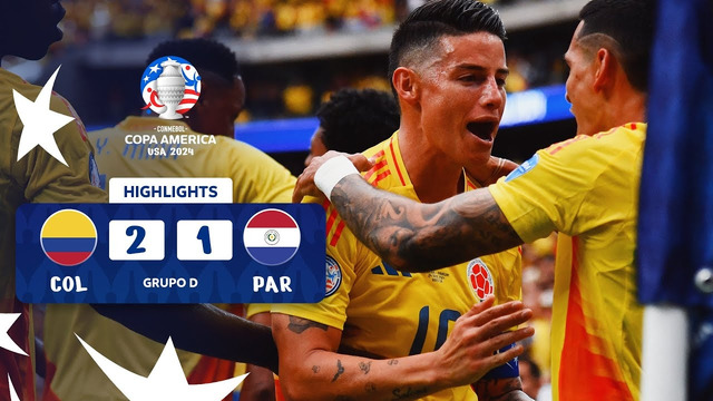 Колумбия – Парагвай | Copa America 2024 | 1-й тур | Обзор матча