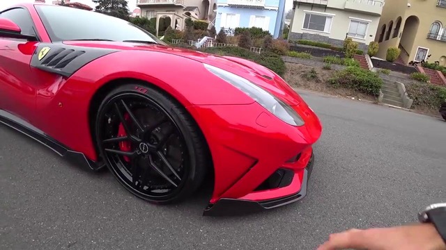 Alan Enileev. Ferrari F12 с тюнингом! Тачки Олега – часть 1. Сан-Франциско. США