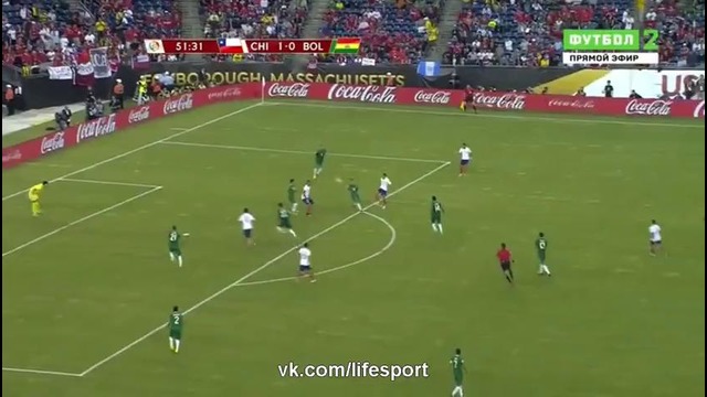 Чили – Боливия | Кубок Америки 2016 2-тур | Обзор матча