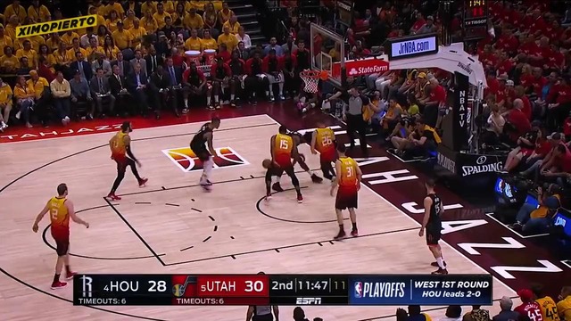 NBA 2019 Playoffs. Houston Rockets vs Utah Jazz – Game 3 – April 21,2019