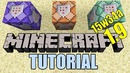 Minecraft: Туториал по новым командным блокам. Minecraft 1.9 (15w34a)