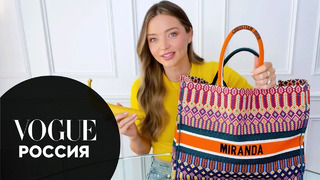 Что в сумке у Миранды Керр? | Vogue Россия