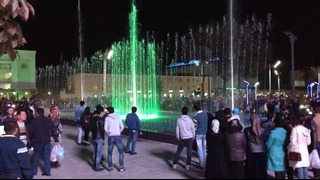 Открытие ТЦ «O`zbegim». Танцующий фонтан в Андижане 14 Октября 2016