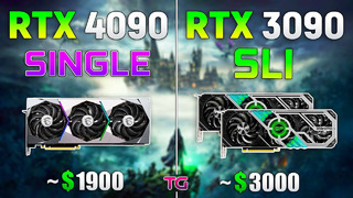 RTX 3090 SLI vs RTX 4090 – Test in 4K