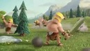 Мультик Clash of clans 3D и 2D смешено