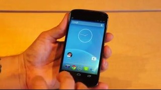 Nexus 4 (видео от Engadget)
