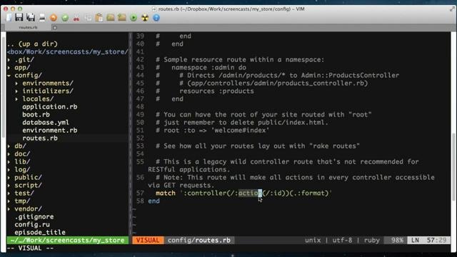Научись Rails экшены в контроллераз (эпизод 7)