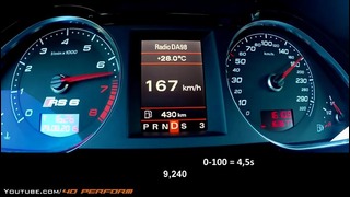 Audi RS6 R – 0-348 Km h Sound, Acceleration, Onboard Autobahn, Topspeed