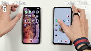 Redmi K20 Pro vs iPhone XS Max