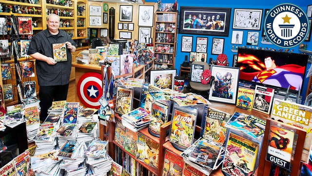 Largest Ever Comic Book Collection! – Guinness World Records