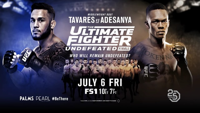 The Ultimate Fighter 27 Finale – Main Card (06.07.2018)