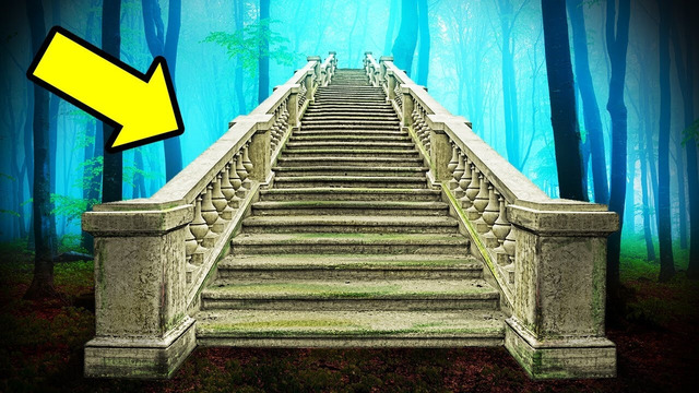 Потерянные в лесу: призрачная тайна заброшенных лестниц
