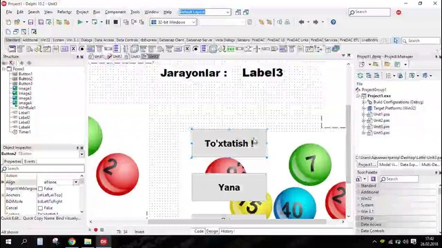 Lotto o’yini haqida, yaratish