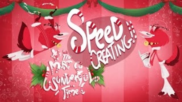 SPEED FILM CREATION – The Most Wonderful Time Christmas Animation – VivziePop